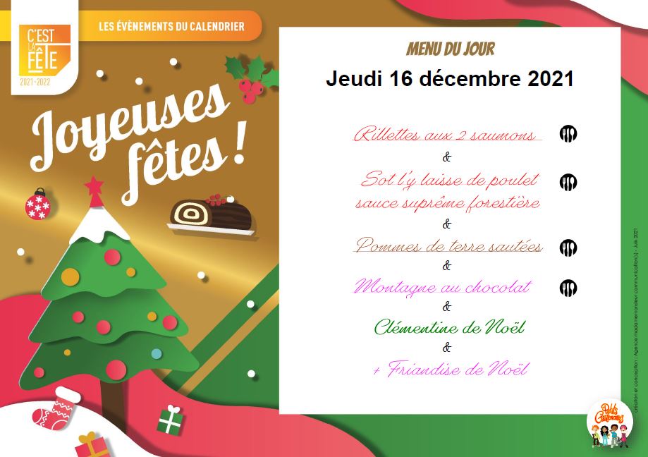 Repas de noel 2021